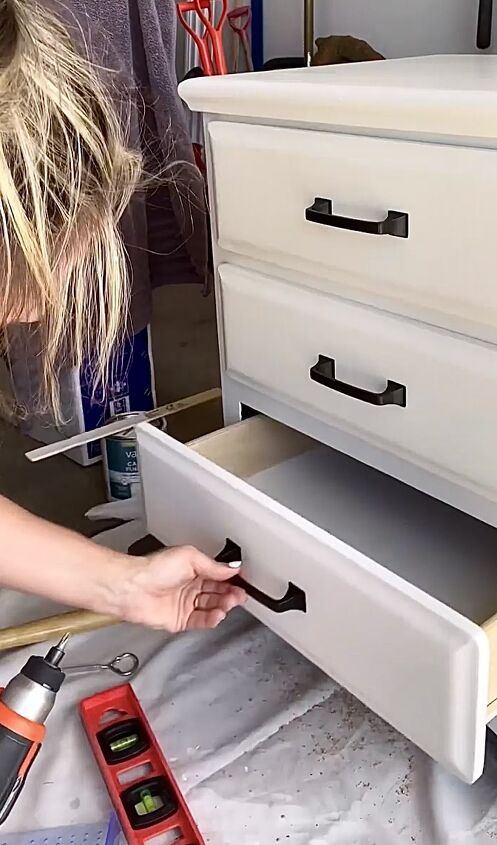 Adding new hardware to drawers