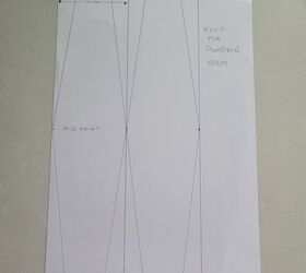 cmo hacer un espectacular farol de calabaza con papel, Dimensiones y esquema de los paneles del farol de calabaza