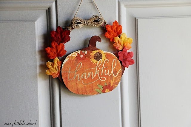 Tutorial de letrero de otoño con hojas de imitación y diseño de ...