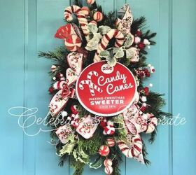6 Easy & Affordable Christmas Swag Ideas For Your Front Door