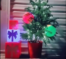 Light-up Christmas ornaments