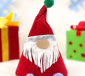 guirnalda de gnomos fcil de hacer en cualquier poca del ao, manualidades verticales de gnomos de navidad