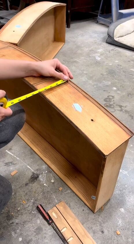 Measuring the drawers