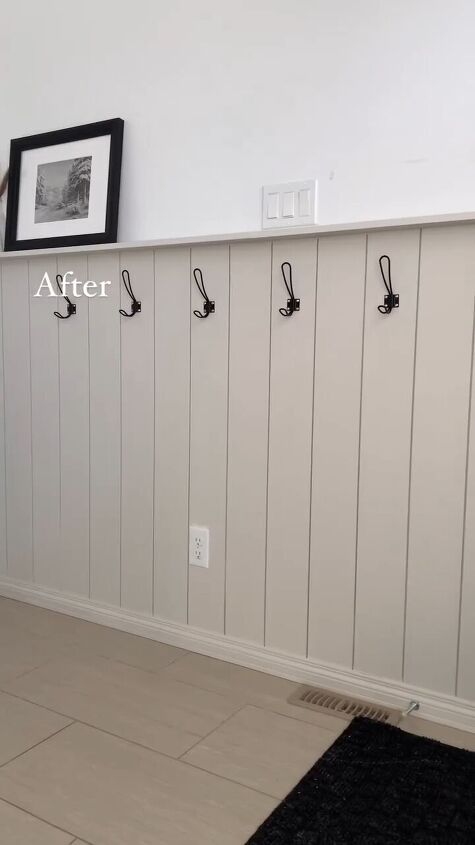 How to Make a DIY Shiplap Entryway in a Few Easy Steps | Hometalk