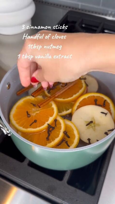 natural air freshener, Adding cinnamon sticks and cloves