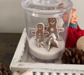 DIY gingerbread decorations