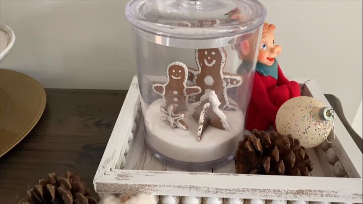 DIY gingerbread decorations