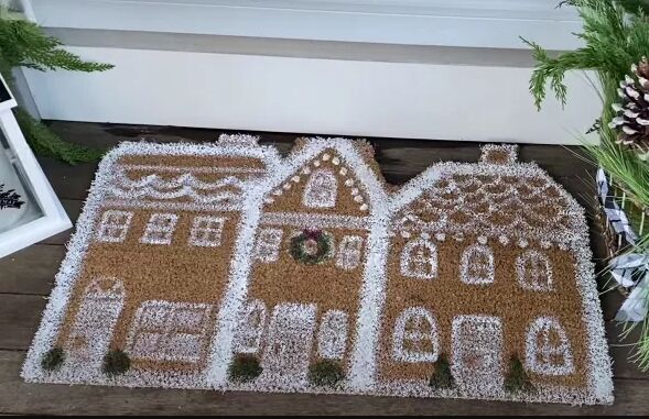 Gingerbread doormat