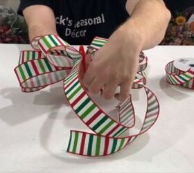 How To Make A Christmas Bow In 5 Different Styles Hometalk   How To Make A Christmas Bow 