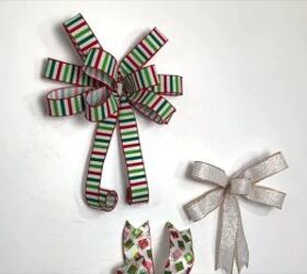 How to make Christmas bows