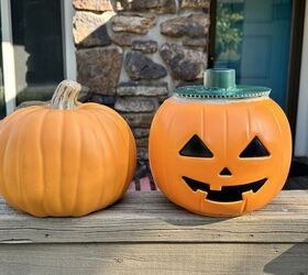 calabaza iluminada de halloween