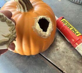 calabaza iluminada de halloween