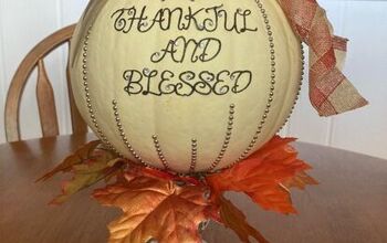 Thanksgiving Pumpkin Centrepiece