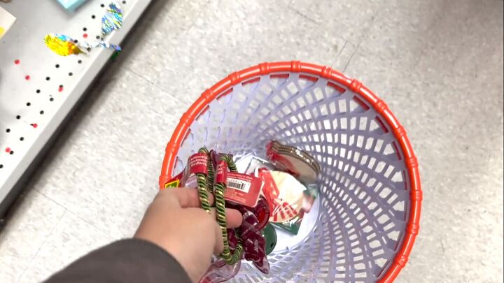 Waste paper baskets and jingle bells