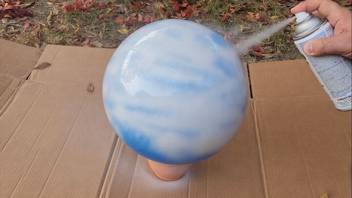 Applying primer to the ball
