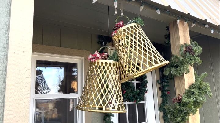 DIY Waste paper basket bells