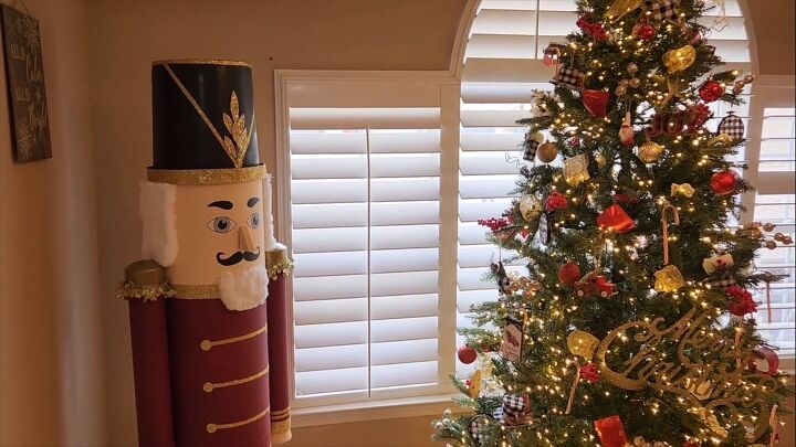 DIY life-size nutcracker