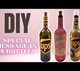 ¡DIY Mensaje especial en una botella!