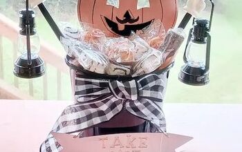 DIY Pumpkin Butler Halloween Candy Holder
