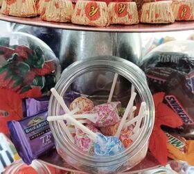 centro de mesa de caramelos de otoo proyecto diy fcil y barato