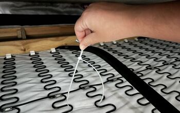 Use Zip Ties for a Sagging Sofa