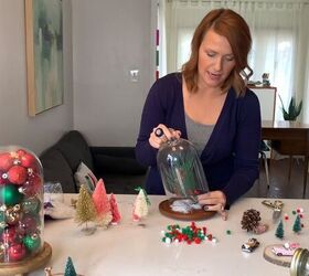 How to make a simple Christmas cloche
