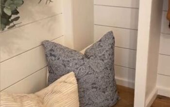 How to Make a DIY Pillow Cover Out of an Old Scarf