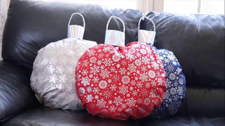 DIY ornament pillows