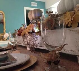 Coastal Thanksgiving Tablescape