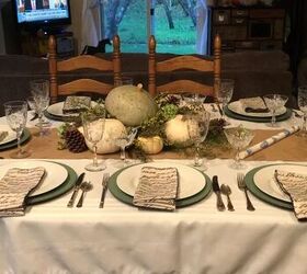 Farmhouse Thanksgiving Table Decor