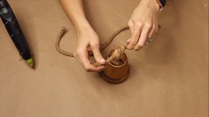 Attaching rope to the bell
