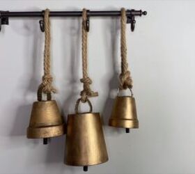 DIY hanging Christmas bells