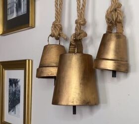 How to Make DIY ﻿﻿Brass Christmas Bells Inspired By Pottery Barn