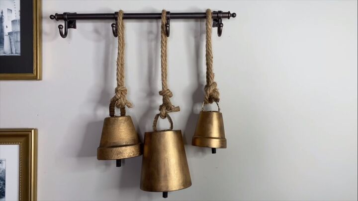 DIY brass Christmas bell