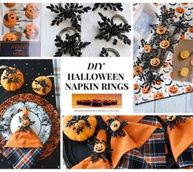 diy fcil para vestir tus servilletas de halloween