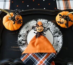 diy fcil para vestir tus servilletas de halloween