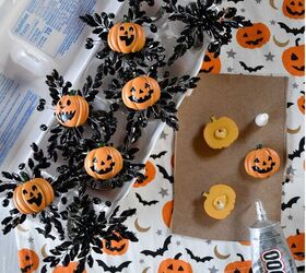 diy fcil para vestir tus servilletas de halloween