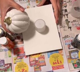 pour paint halloween calabaza diy