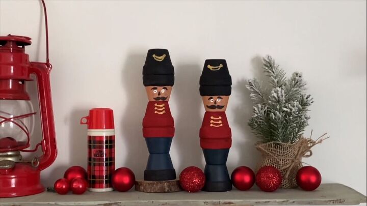 Terracotta pot nutcrackers