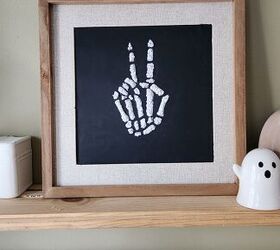 diy calavera marco de mano