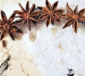 coronas de ans estrellado manualidades con el encanto de la naturaleza, proyecto tomando forma