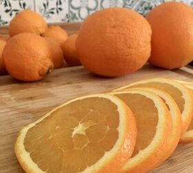 rodajas aromticas de naranja deshidratada que puedes hacer t mismo fcilmente, Una naranja grande te dar unas 7 u 8 rodajas para una guirnalda o corona WildflowersAndWanderlust com