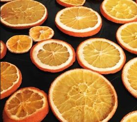 rodajas aromticas de naranja deshidratada que puedes hacer t mismo fcilmente, Las naranjas se encogen un poco cuando se secan y tambi n se oscurecen en color