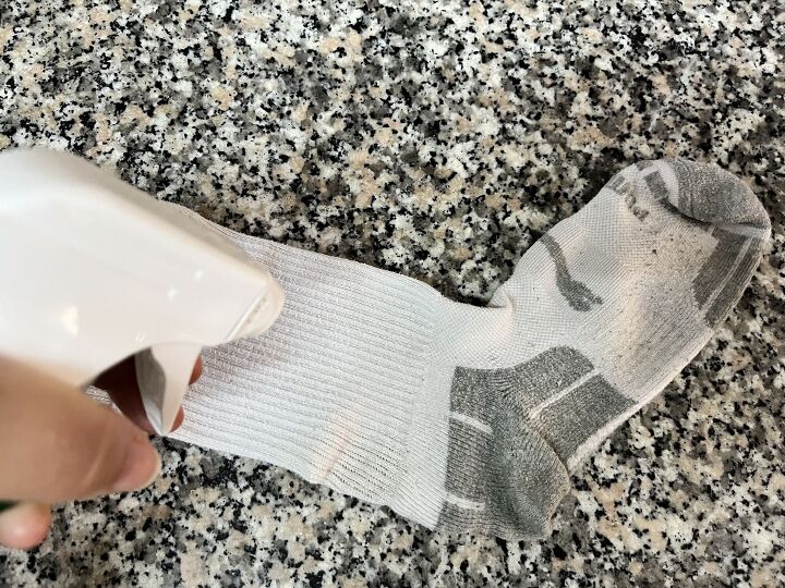 sock fan cleaning hack