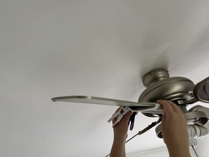 sock fan cleaning hack