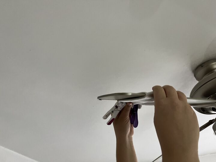 sock fan cleaning hack