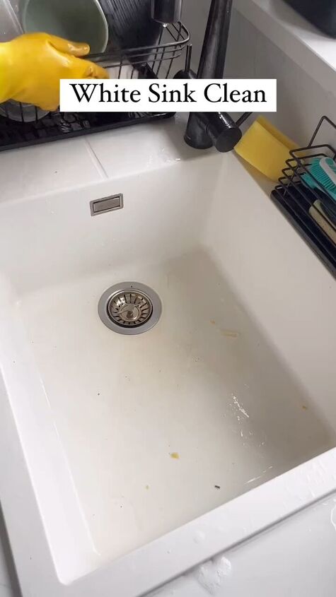 white quartz sink coffee stain removal