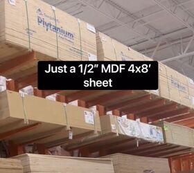 diy picture frame molding, Buying MDF sheets