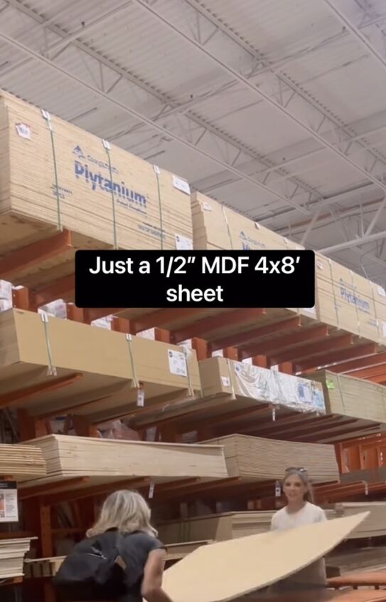 diy picture frame molding, Buying MDF sheets