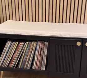 How To Make A DIY Rotating Vinyl Storage